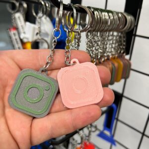 Kişiye özel 3D baskı NFC anahtarlık