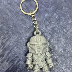 Samuray Figürü 3D Baskı-Japon Zırhlı Savaşçı Heykeli