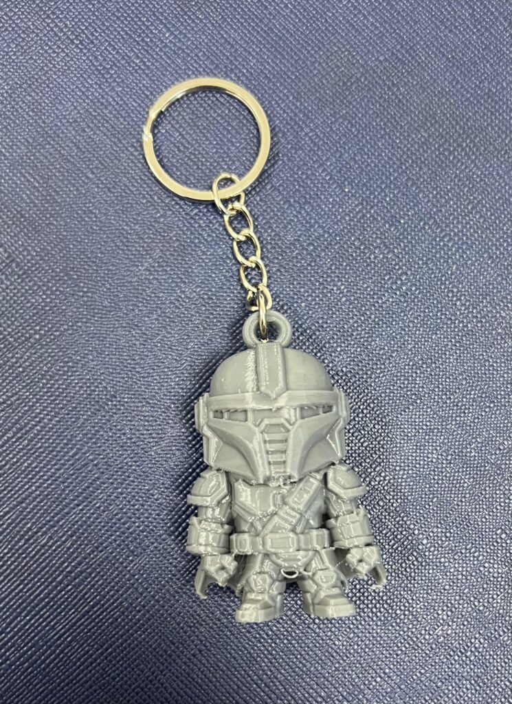 Samuray Figürü 3D Baskı-Japon Zırhlı Savaşçı Heykeli