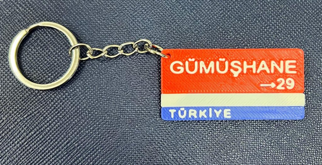Kişiye Özel Şehir, Ülke Tasarım Anahtarlık