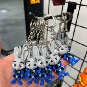 Tavşan Judy 3D Figür Anahtarlık